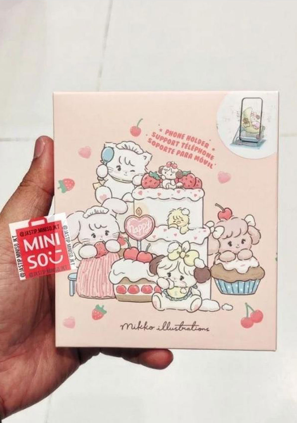 Soporte para Teléfono Móvil Acrílico Serie Mikko Miniso Unisex - Vista 7