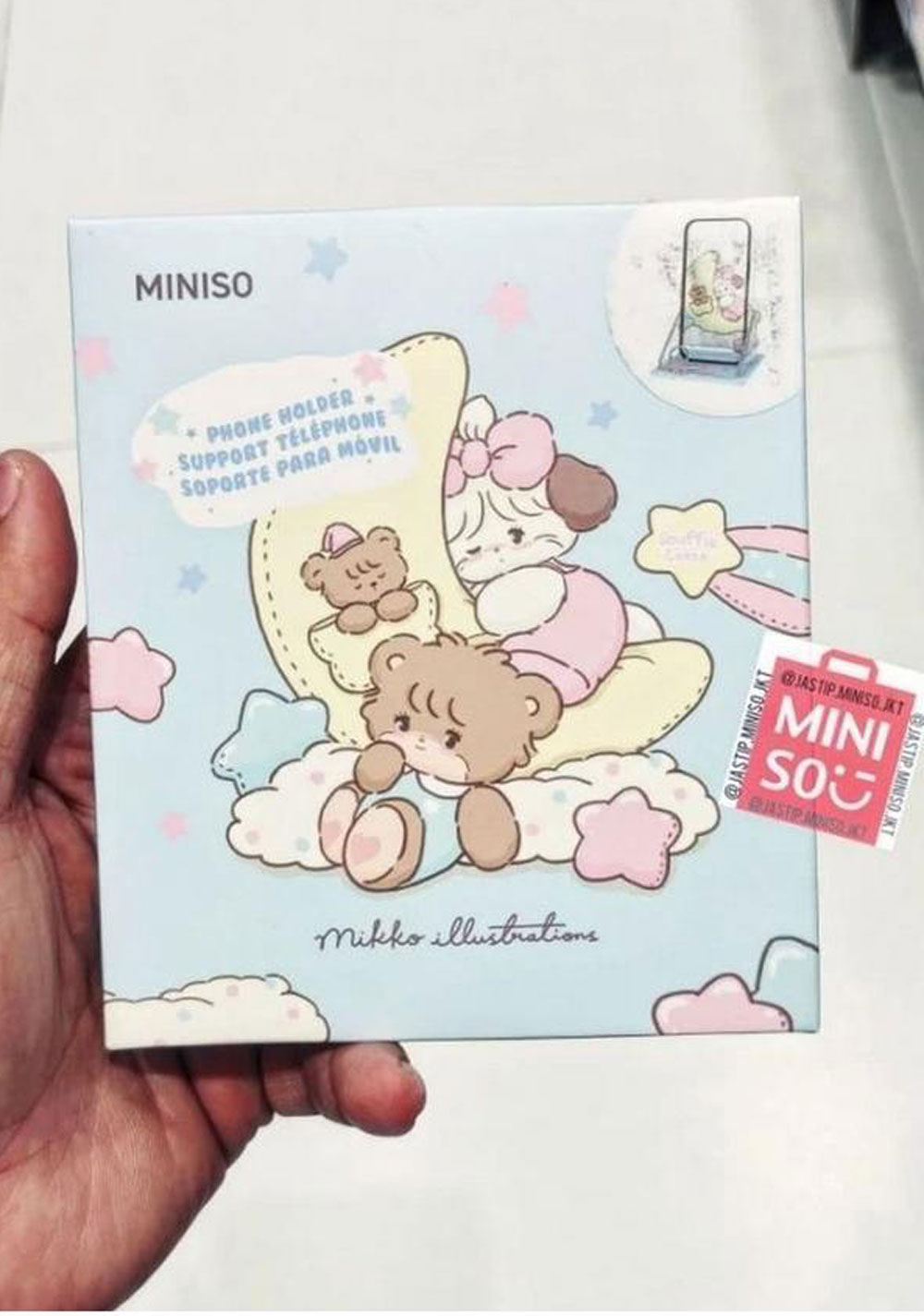 Soporte para Teléfono Móvil Acrílico Serie Mikko Miniso Unisex - Vista 9