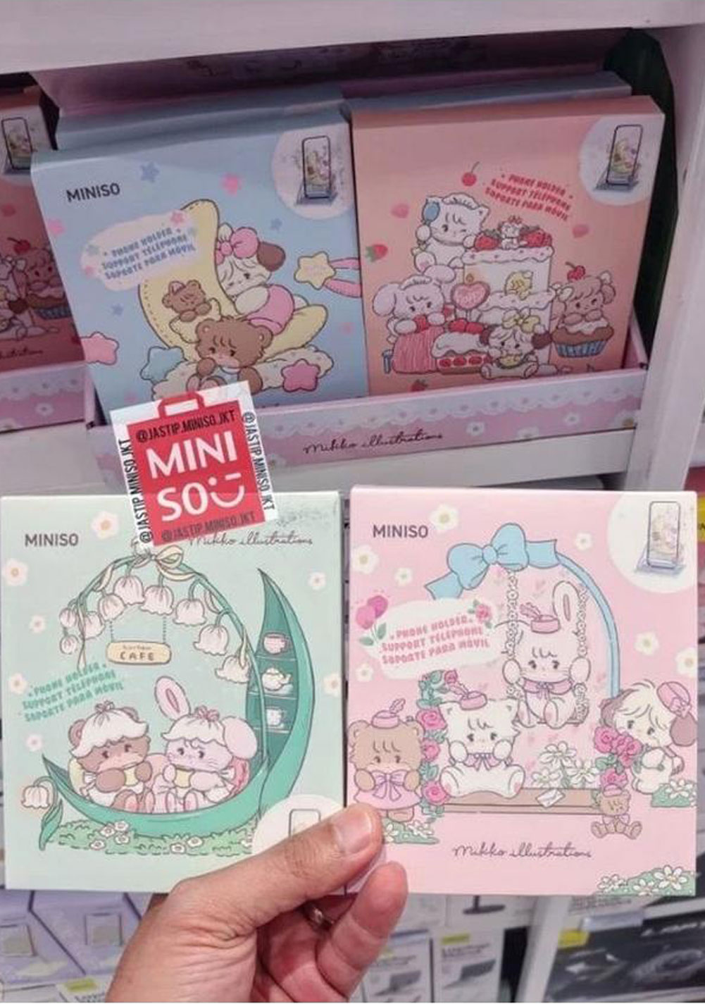 Soporte para Teléfono Móvil Acrílico Serie Mikko Miniso