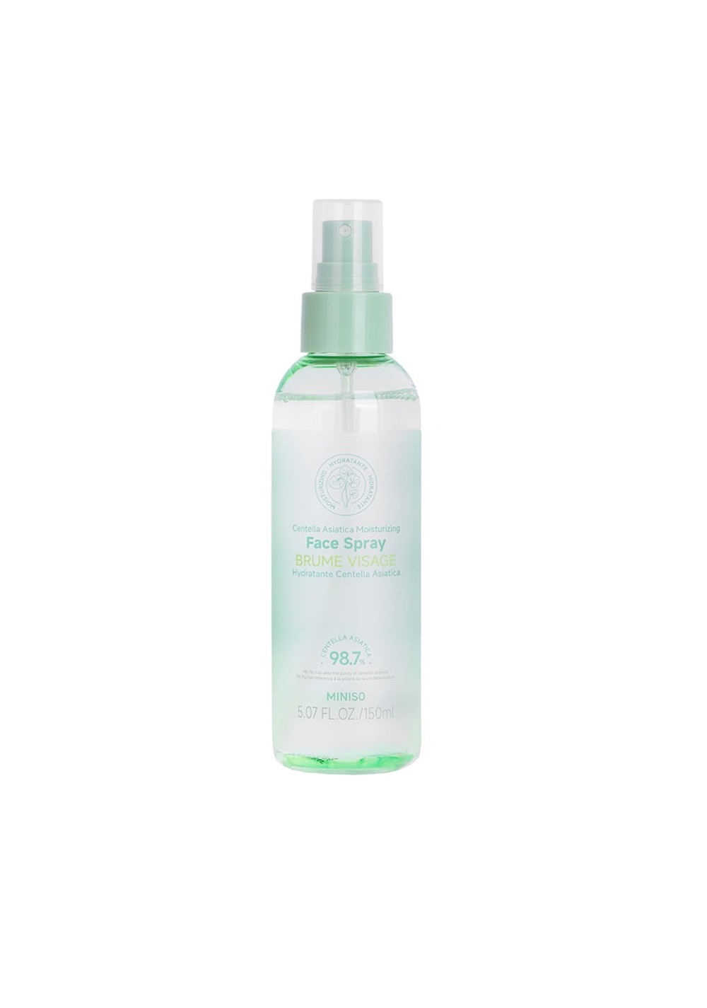 Spray Facial Hidratante 150 Ml Centella Asiática Miniso