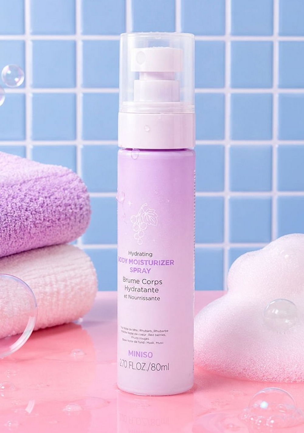 Spray Hidratante para el Cuerpo Miniso para Mujer - Vista 3