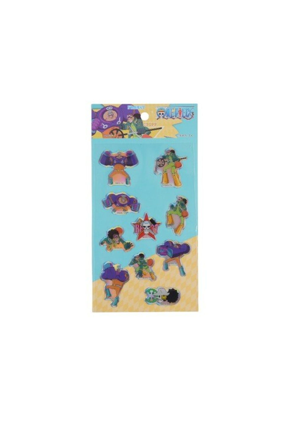 Stickers Colección 5 Modelos One Piece Miniso