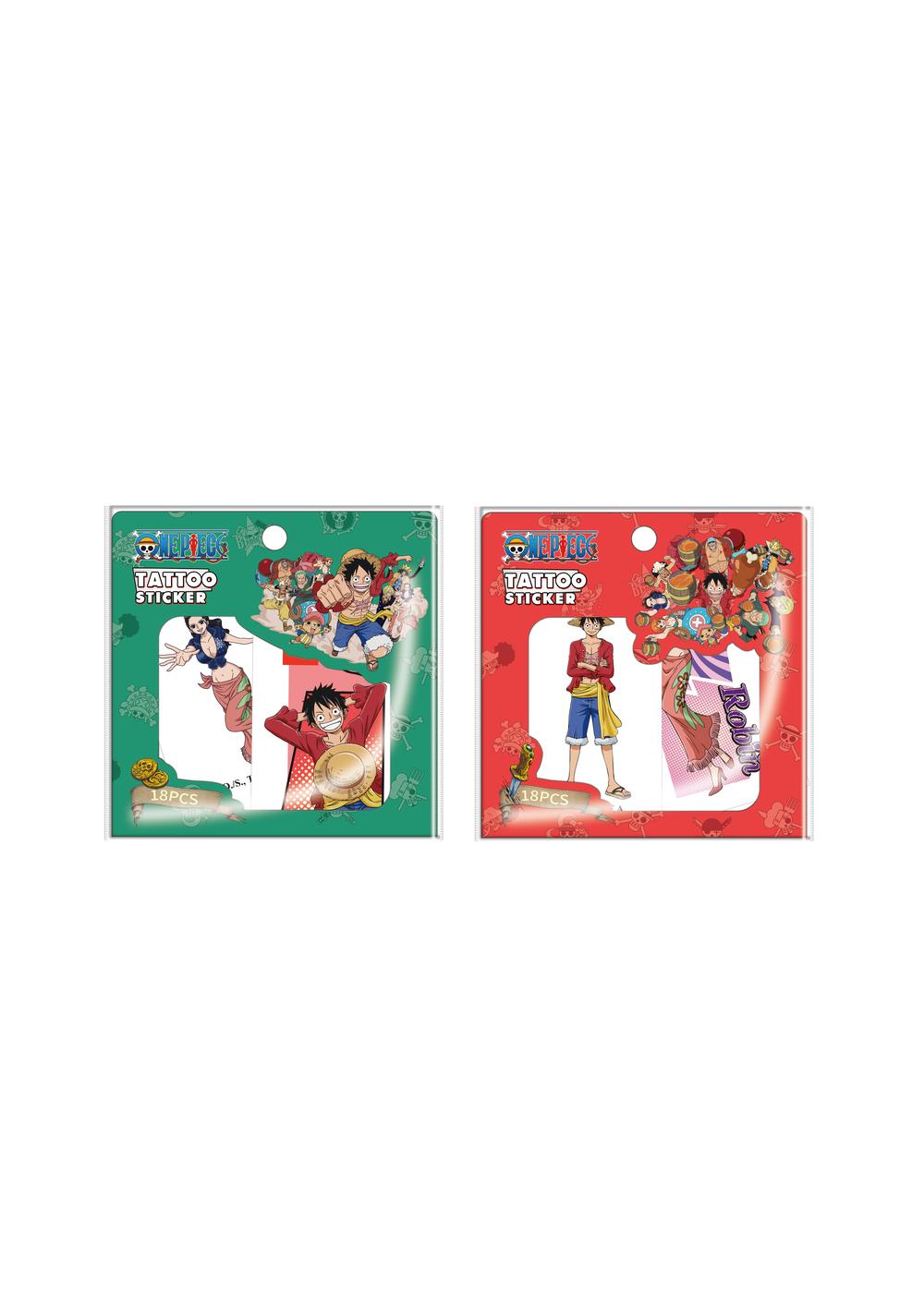 Stickers Colección One Piece (2 Modelos) Miniso