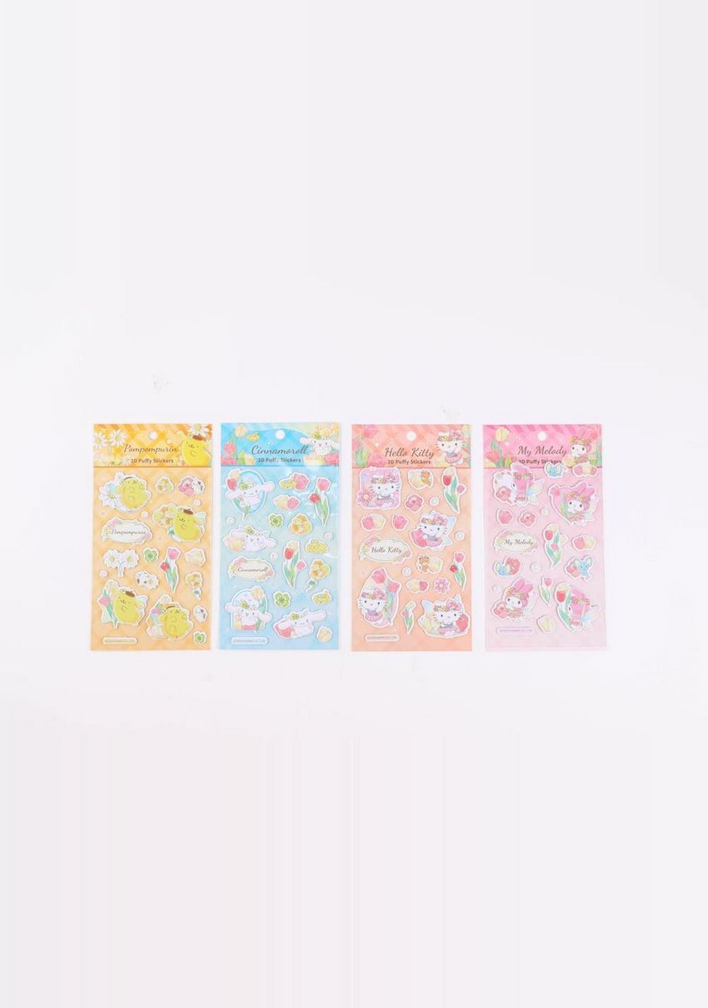 Stickers Colección Sanrio (4 Modelos) Miniso