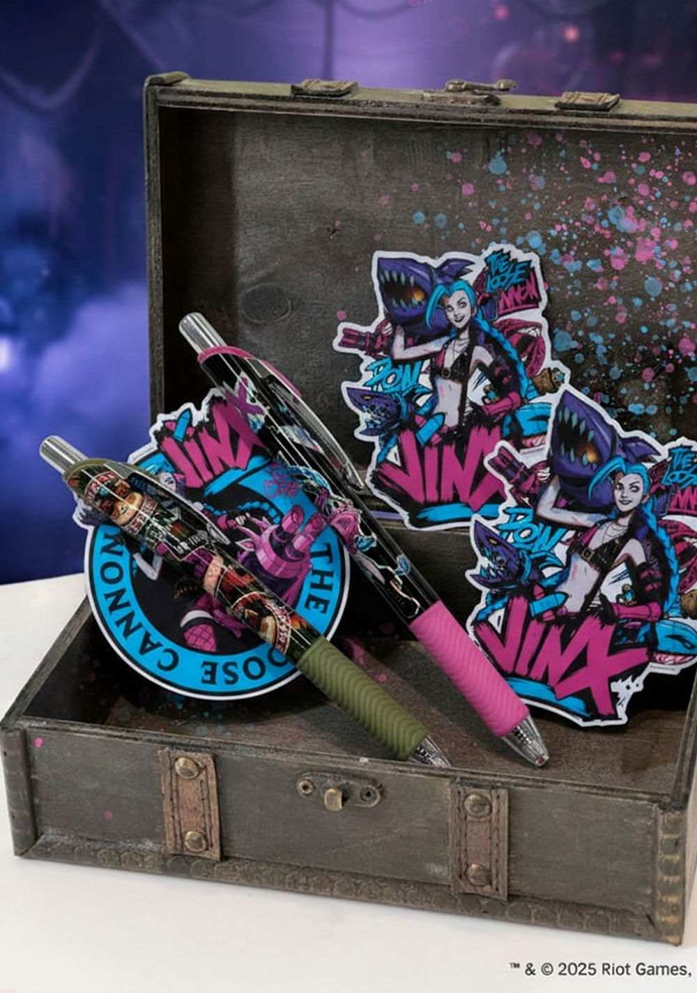 Stickers Decorativos de 2 Hojas League Of Legends Miniso Unisex - Vista 3