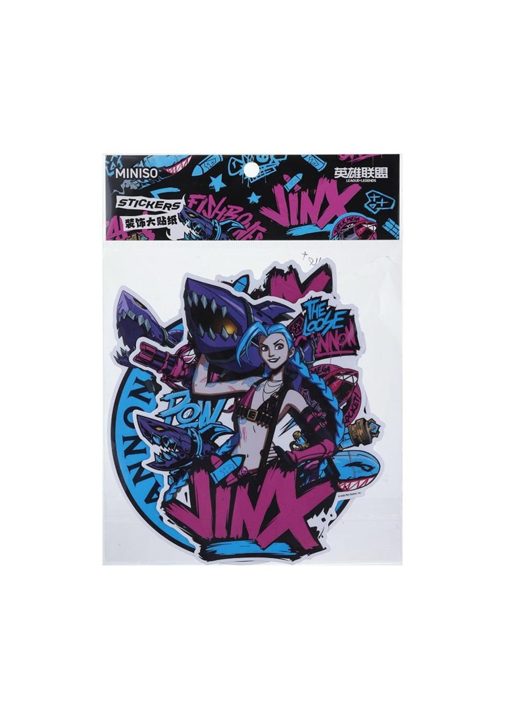 Stickers Decorativos de 2 Hojas League Of Legends Miniso