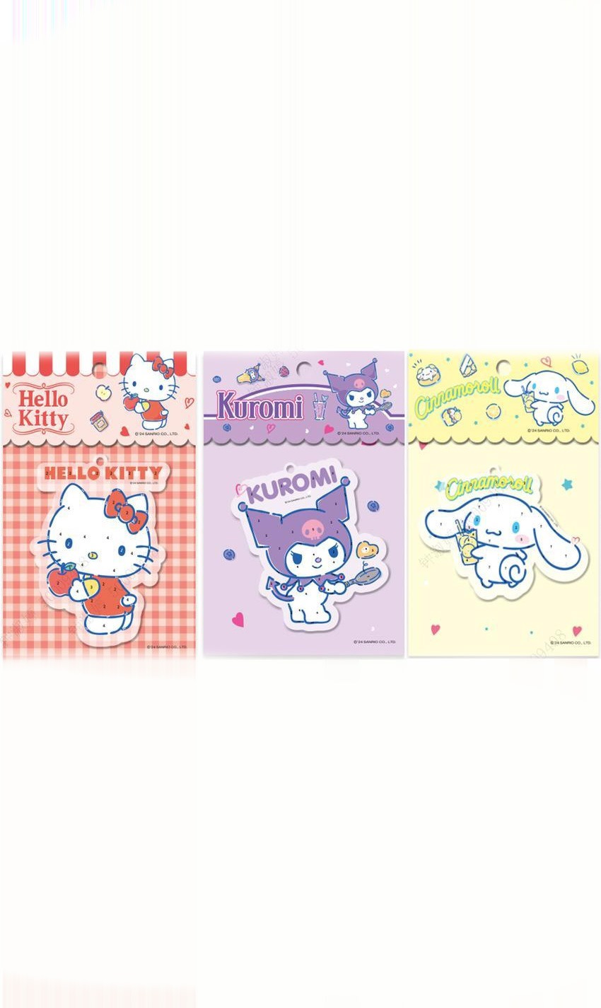 Stickers Personajes de Sanrio (3 Modelos Surtidos) Miniso