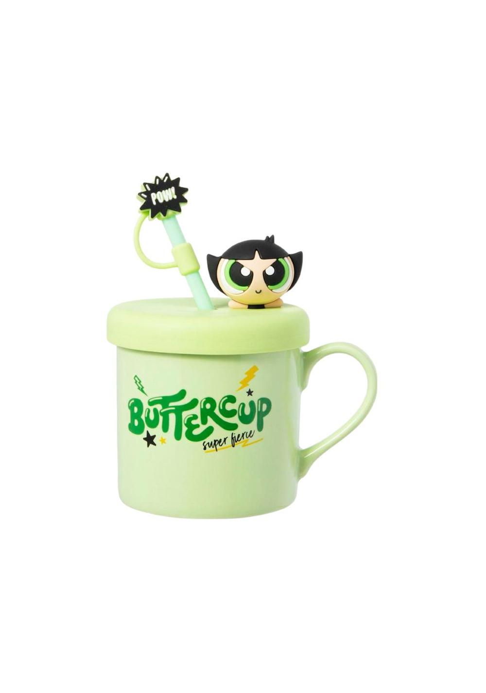 Taza con Pitillo las Chicas Superpoderosas Bellota Miniso