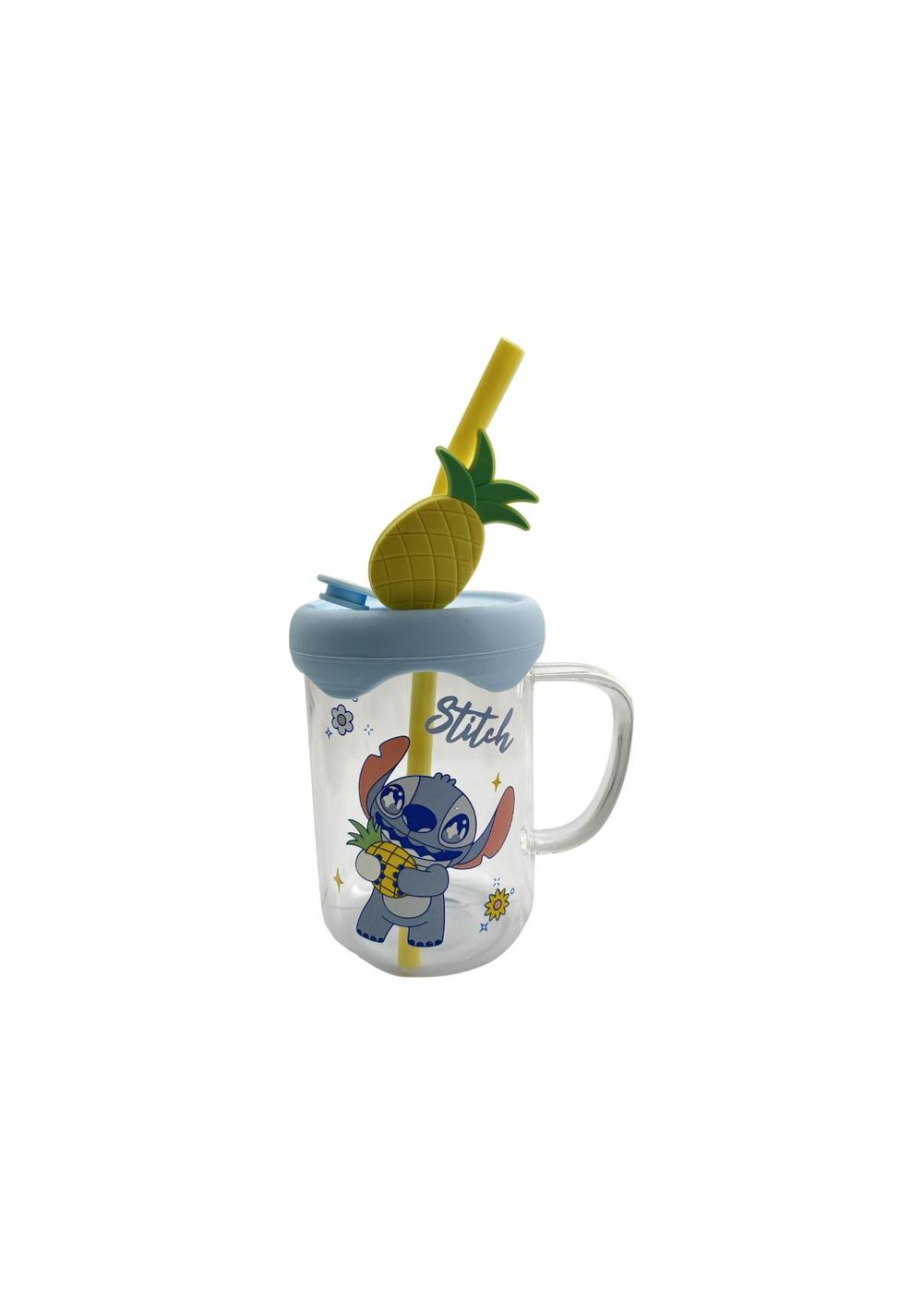 Taza con Pitillo Colección Stitch Disney Miniso