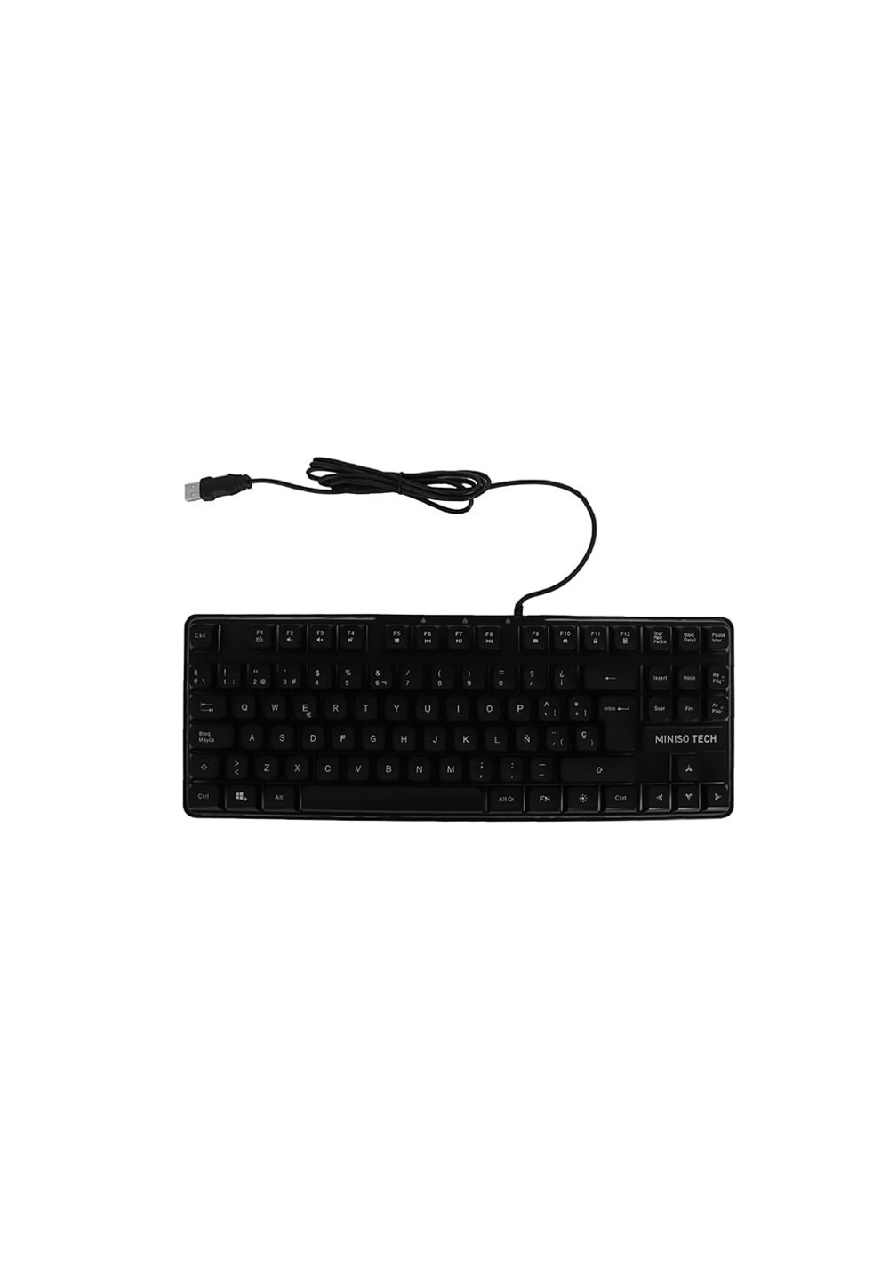 Teclado Gaming Rainbow Led Swgk806 Tech Miniso