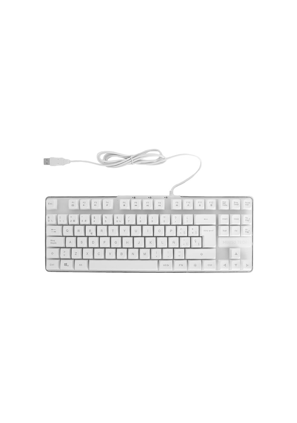 Teclado Gaming Rainbow Sintético Miniso