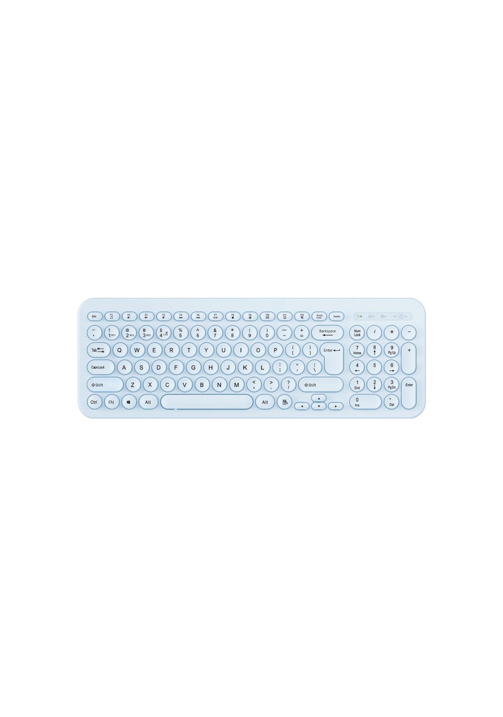 Teclado Inalámbrico Modelo: K241 Colección Macaron Miniso