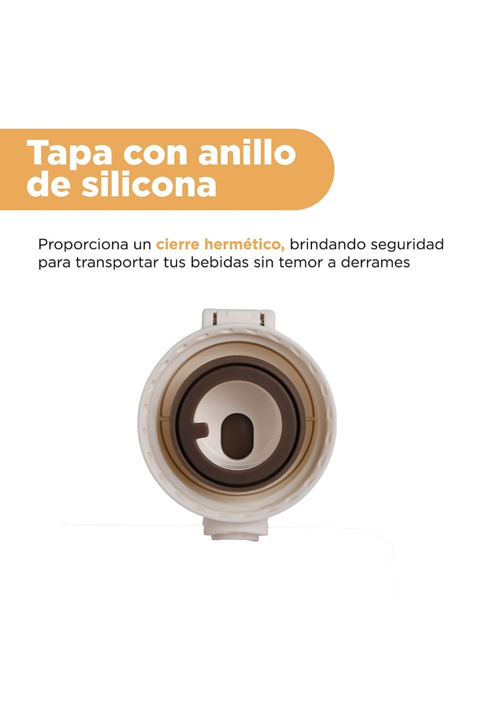 Termo Acero Inoxidable 200 Ml Miniso Unisex - Vista 5