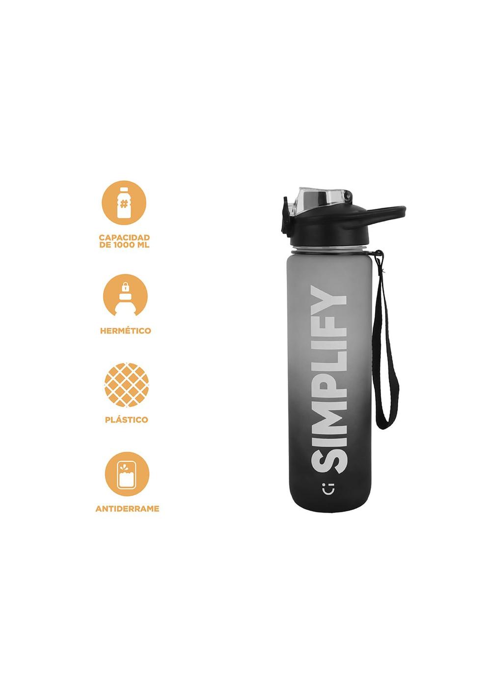 Termo de Gradient con Tapa Abatible 1000 Ml y Miniso Unisex - Vista 3