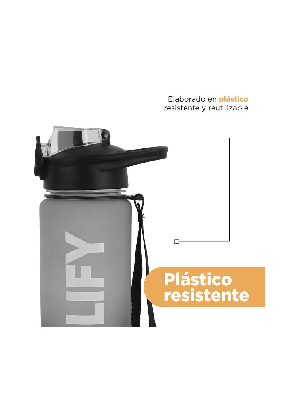 Termo de Gradient con Tapa Abatible 1000 Ml y Miniso Unisex - Vista 6