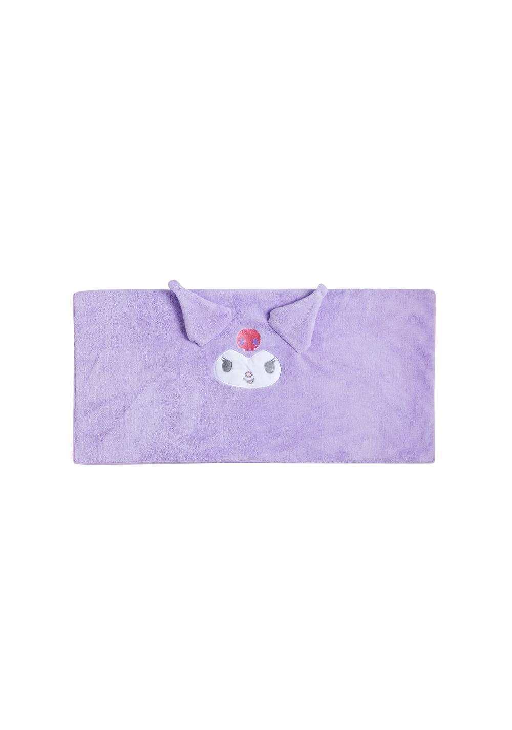 Toalla de Baño Absorbente Coral Kuromi Miniso