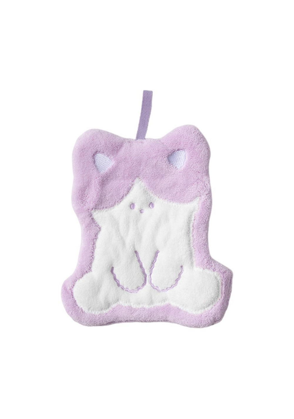 Toalla de Mano de la Colección Animal Morado Miniso