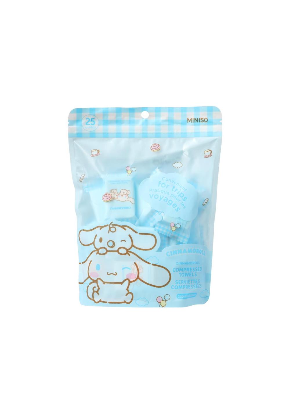 Toallas Comprimidas 25 Unidades Cinnamoroll Miniso