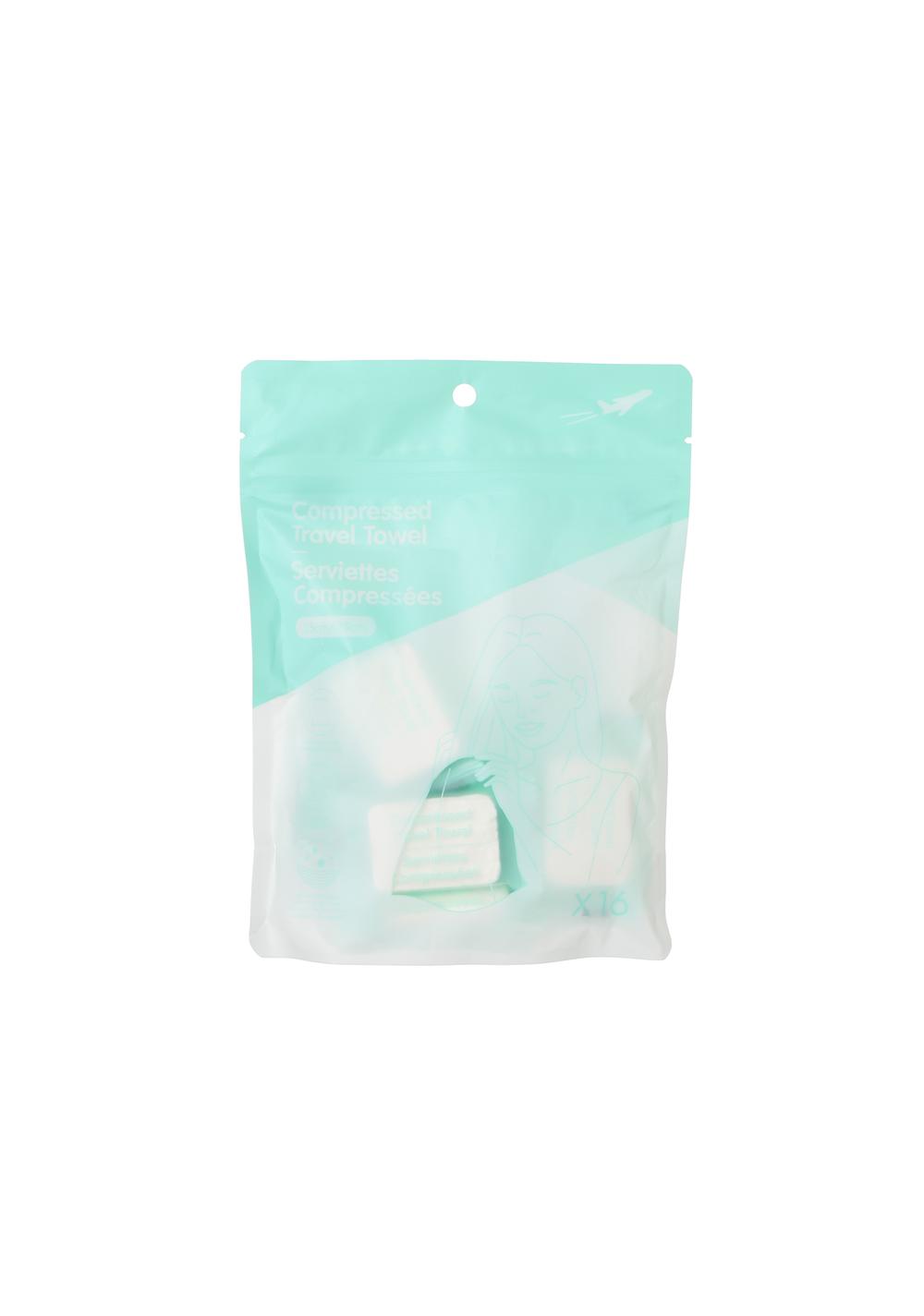 Toallas de Viaje (16 Piezas) Miniso