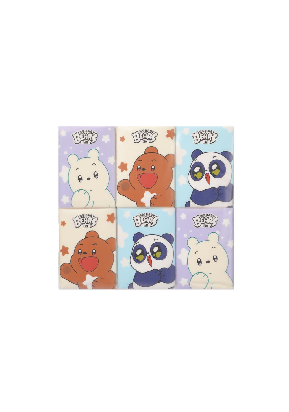 Toallitas de Palpel 12 Paquetes Serie We Baby Bears Miniso Unisex - Vista 3