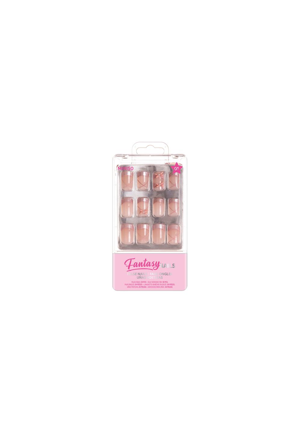 Uñas Postizas con Adhesivo Miniso