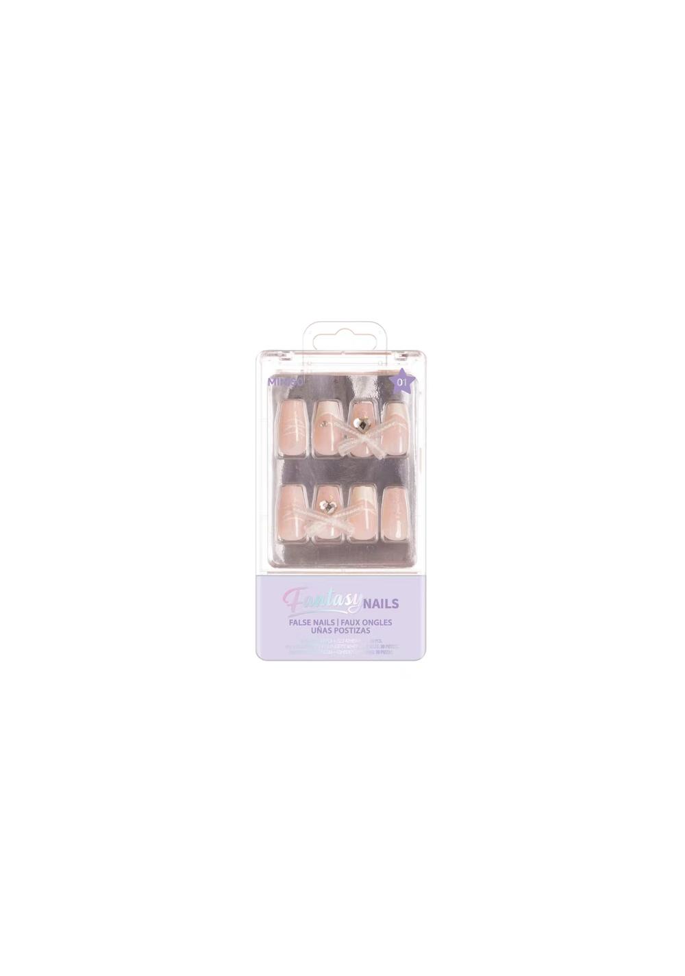 Uñas Postizas con Adhesivo Miniso