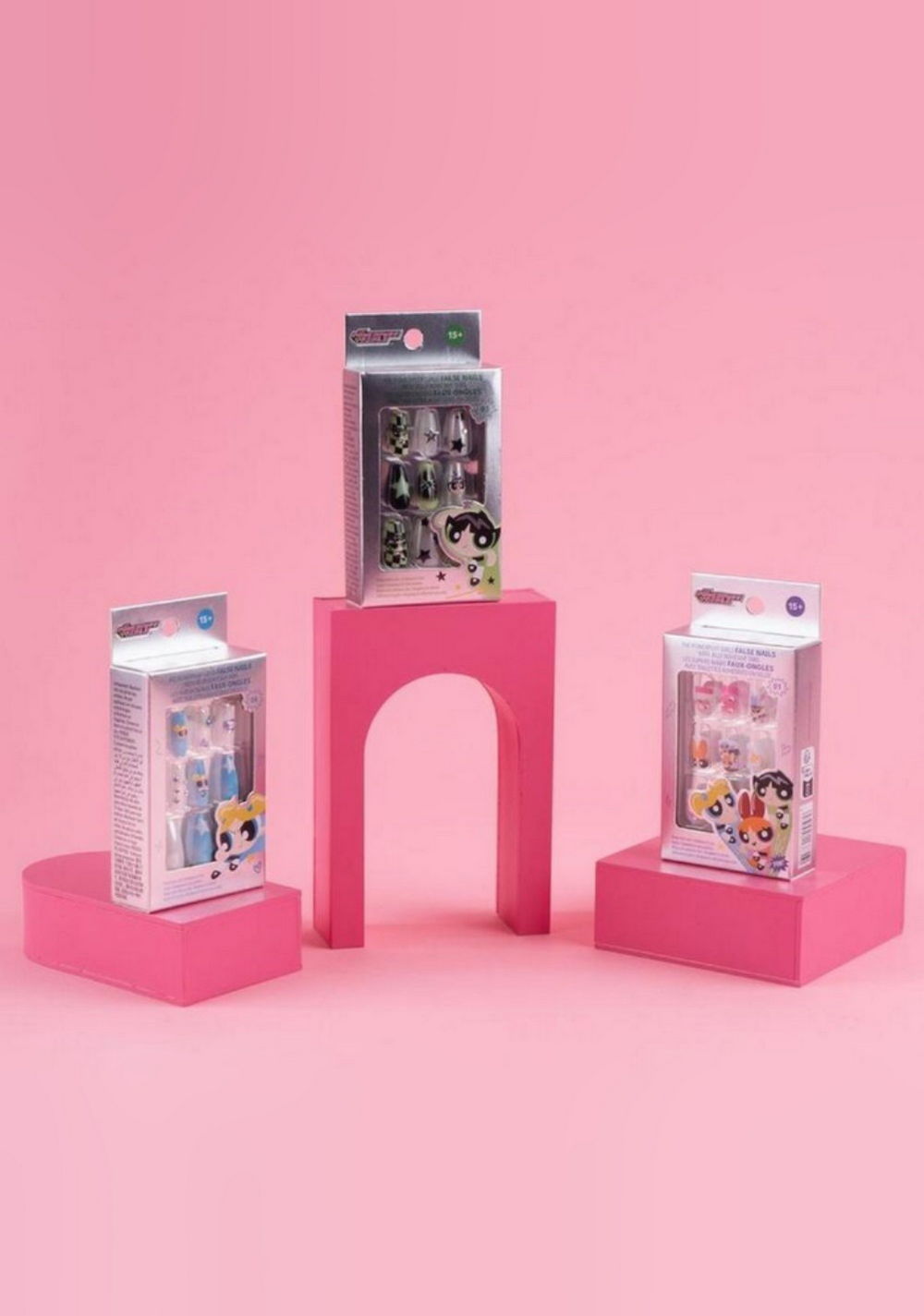 Uñas Postizas las Chicas Superpoderosas Burbuja Miniso Unisex - Vista 4