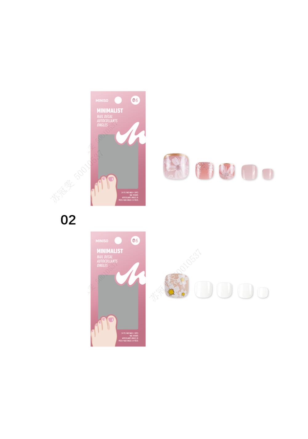 Uñas Postizas Minimalistas(02) Miniso
