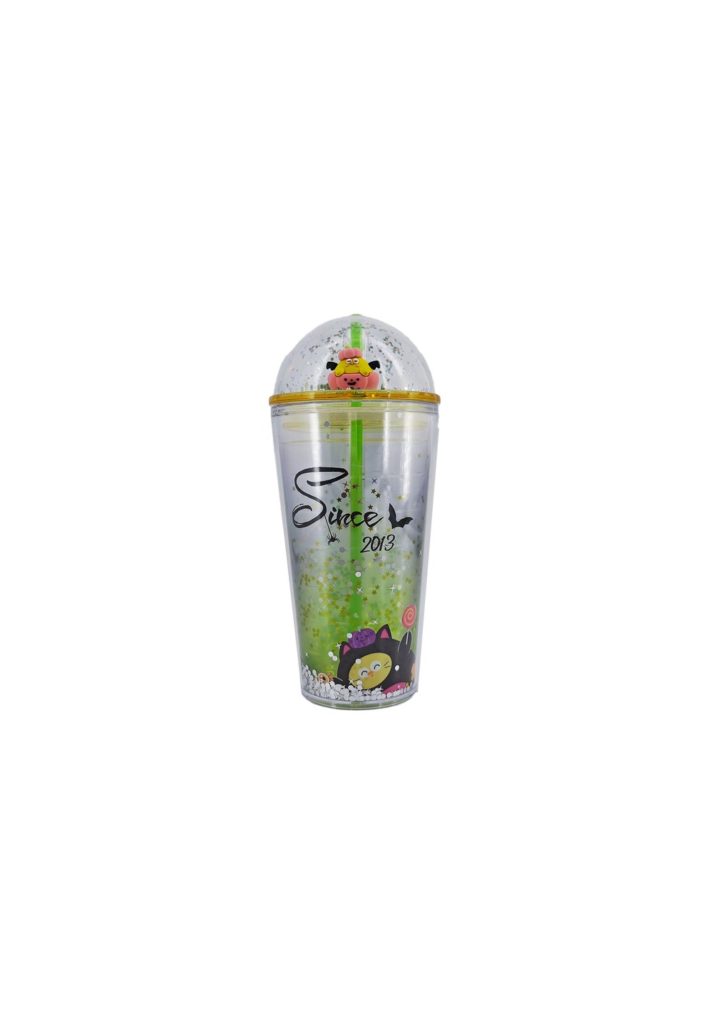 Vaso Doble Capa Serie Dundun Halloween Miniso