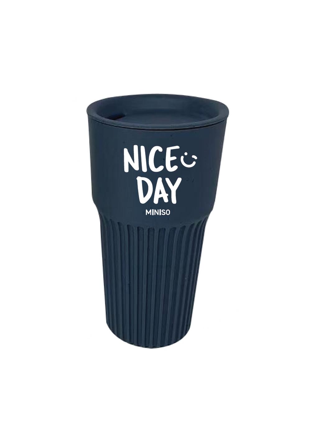 Vaso con Grafiti 550 Ml Miniso