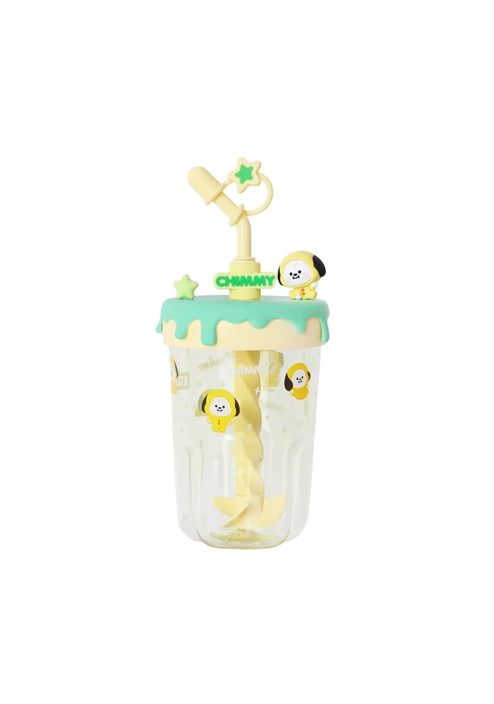 Vaso con Pitillo de 560 Ml Chimmy Bt21 Baby Miniso