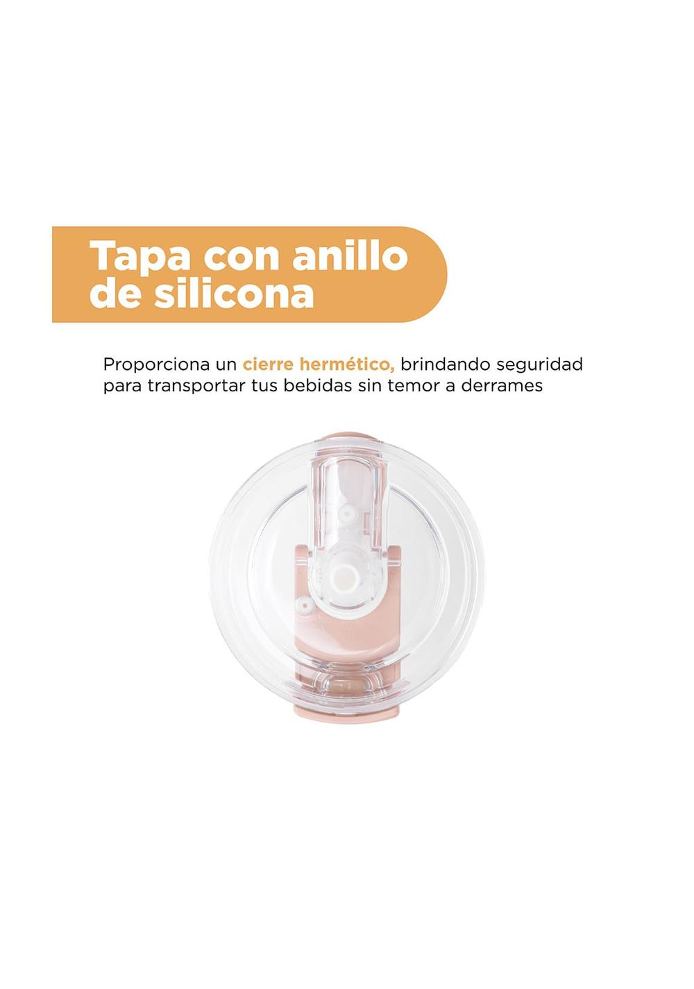 Vaso con Pitillo y Asa 1000 Ml Miniso Unisex - Vista 4
