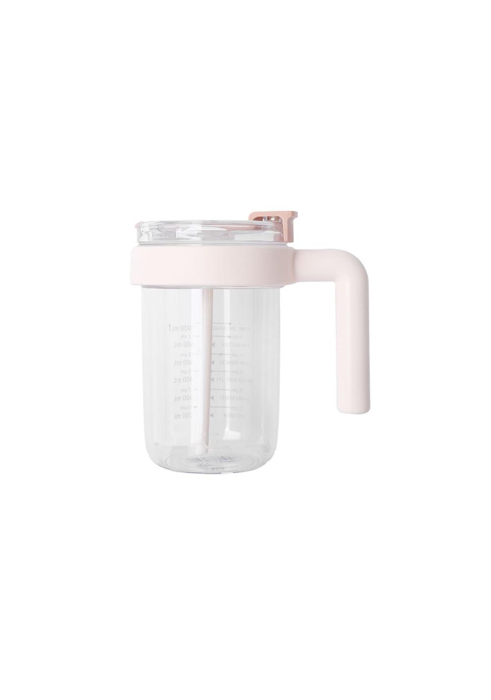 Vaso con Pitillo y Asa 1000 Ml Miniso
