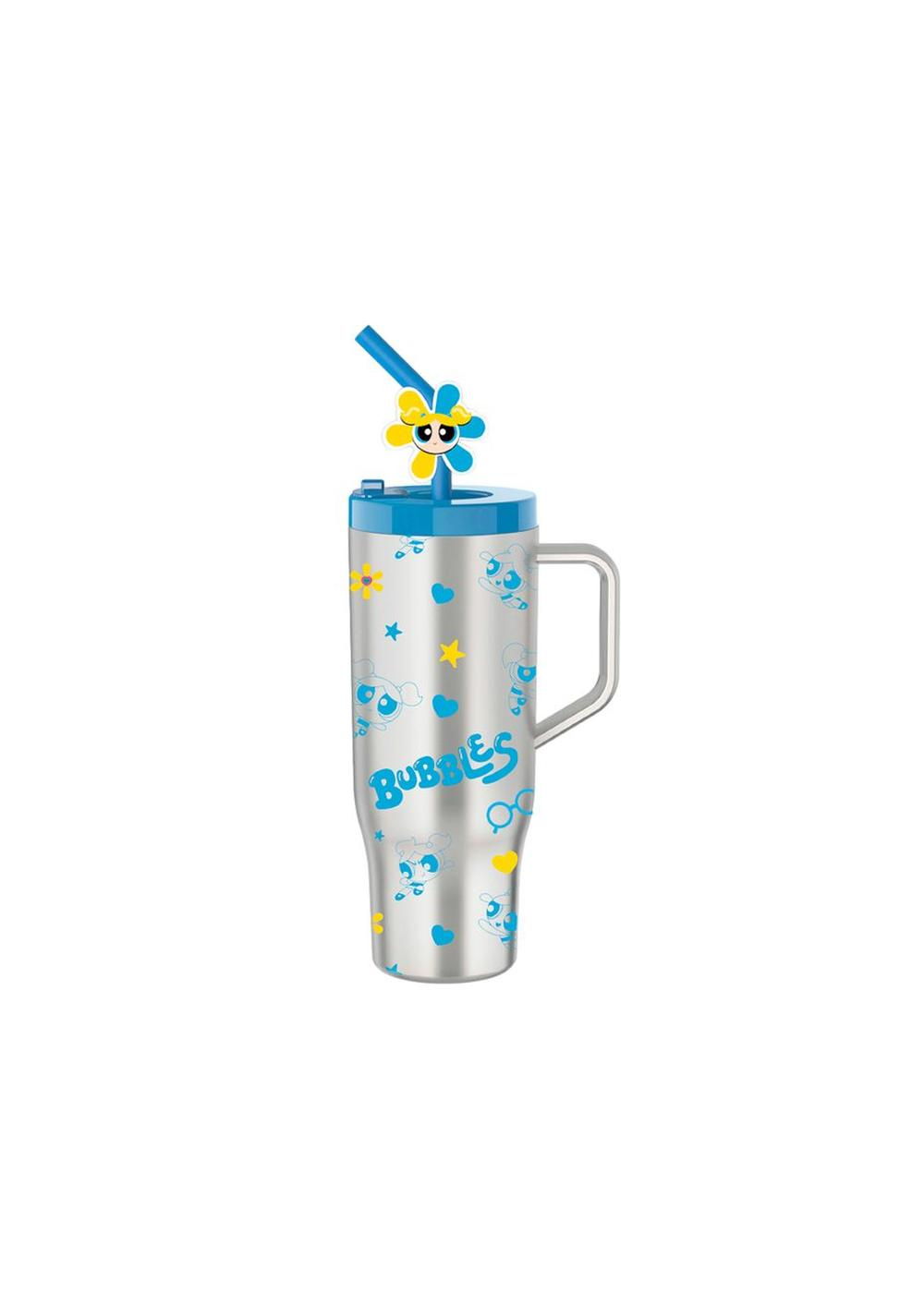 Vaso con Pitillo las Chicas Superpoderosas Burbuja Miniso
