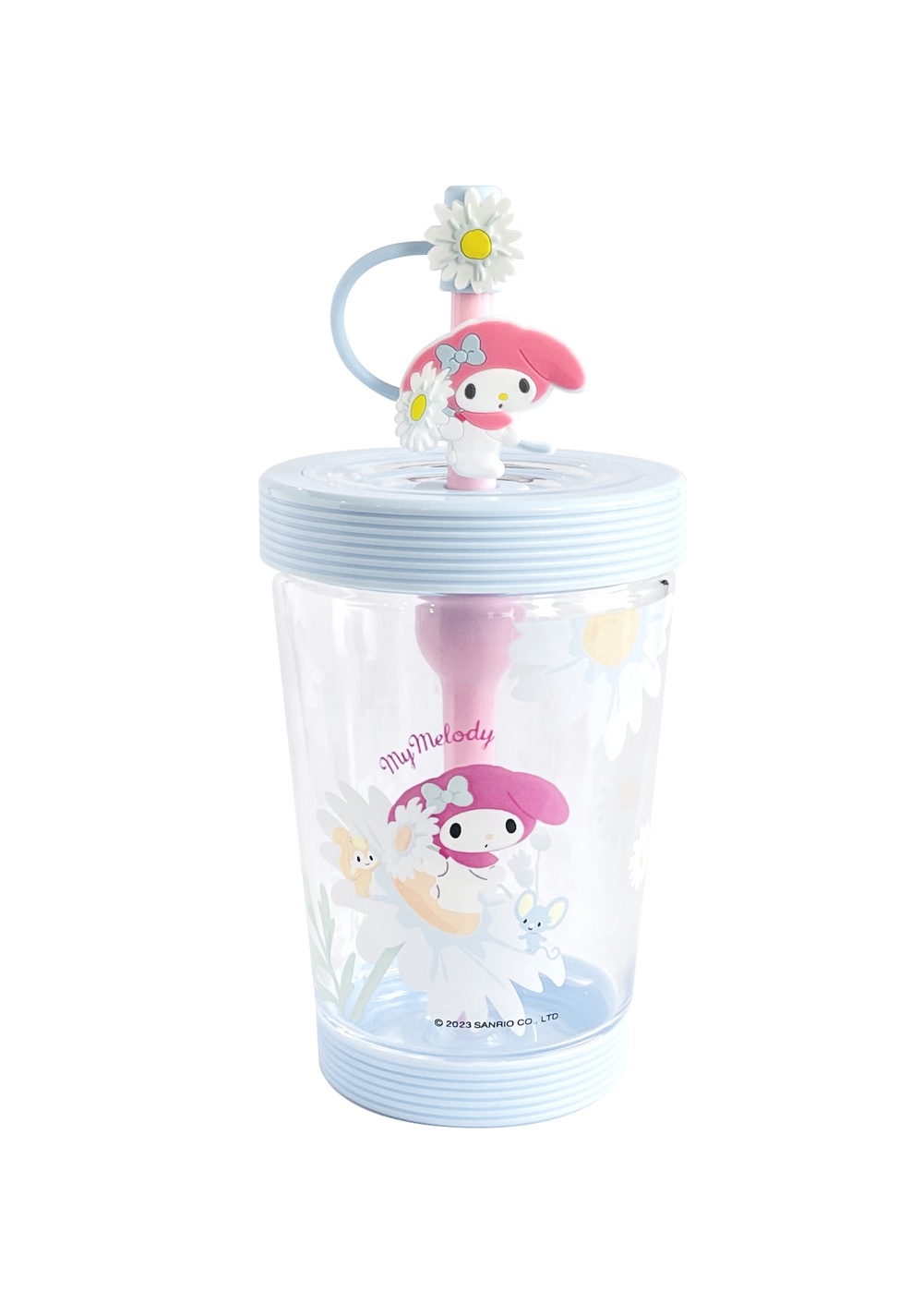 Vaso con Tapa y Pitillo Sanrio My Melody 535 Ml Miniso