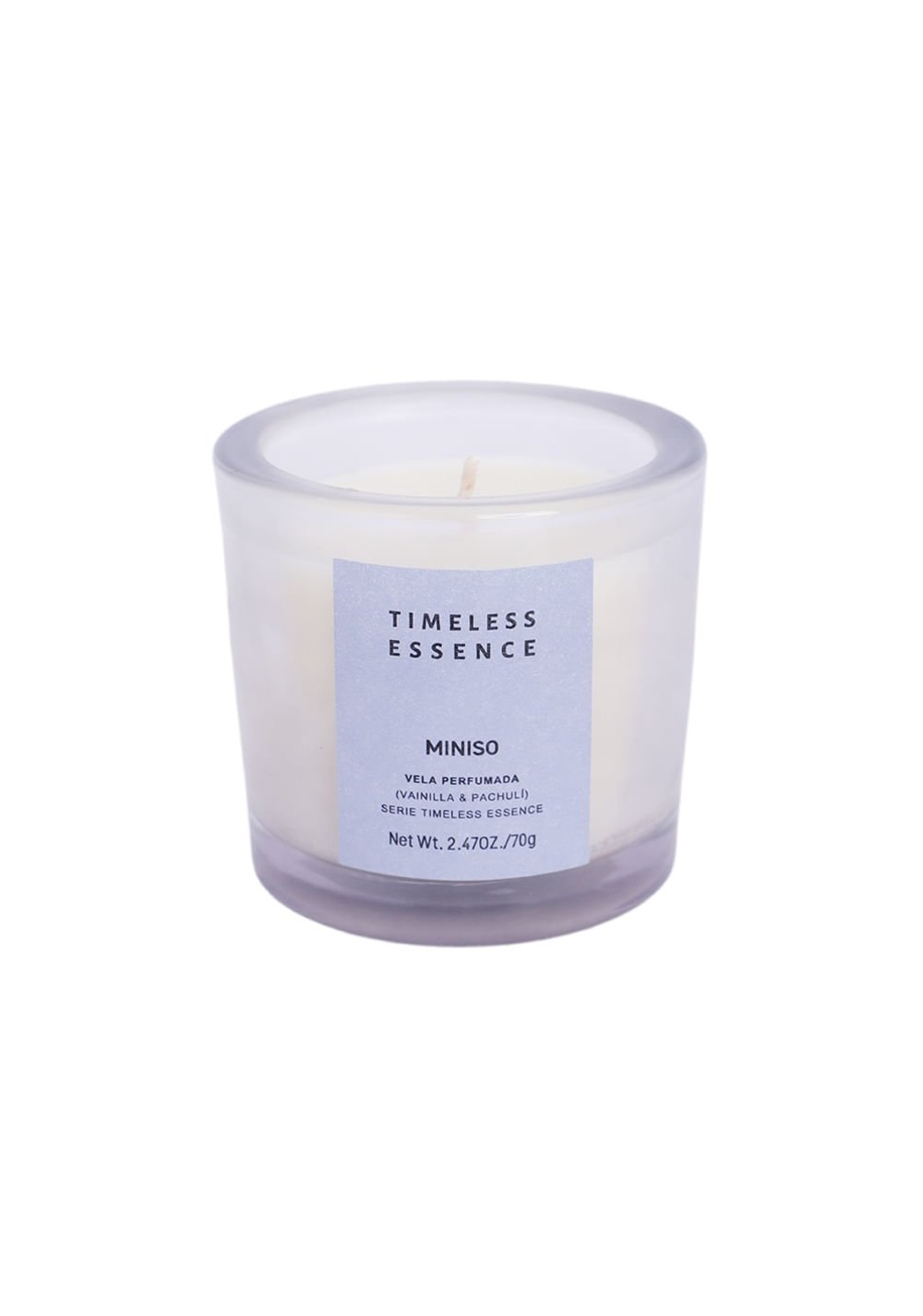 Vela Aromática 70 Gr Vanilla & Pachuli Miniso