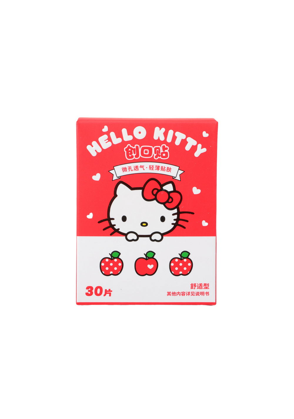 Vendas Adhesivas Hello Kitty Apple 30 Piezas Miniso