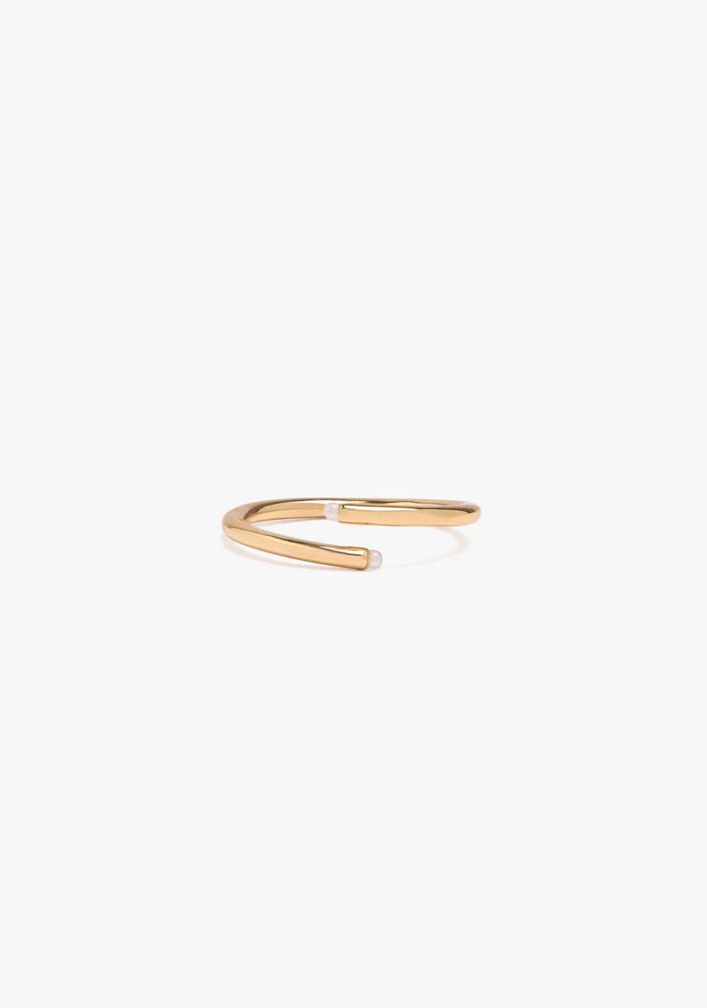 Anillo Abierto con Perlas Parfois