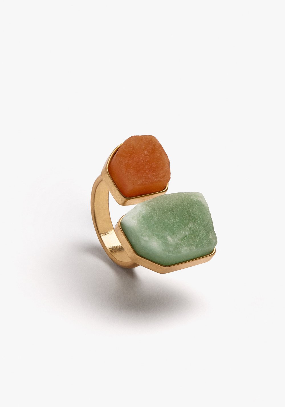 Anillo Abierto Piedras Irregulares Parfois 3