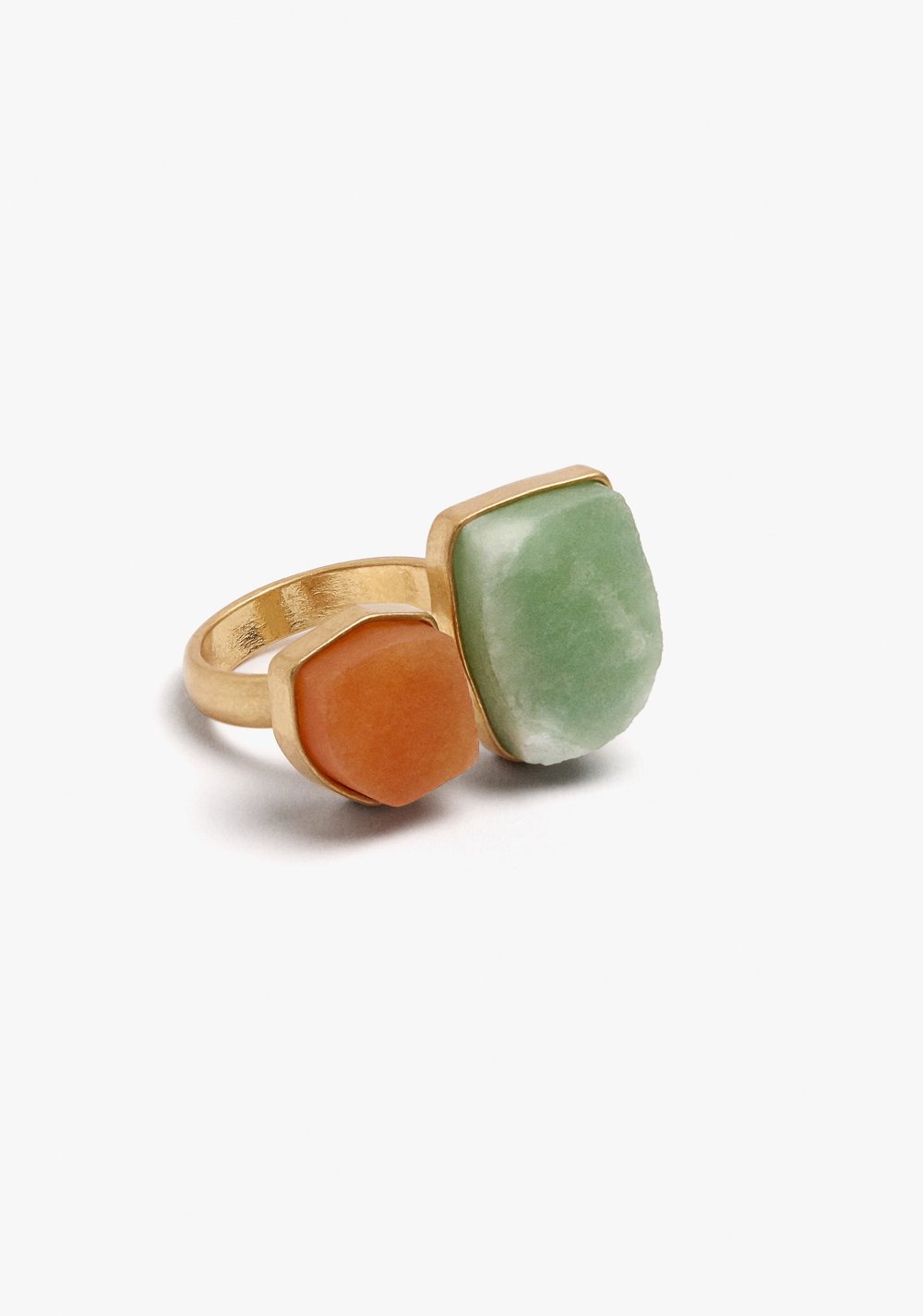 Anillo Abierto Piedras Irregulares Parfois 4