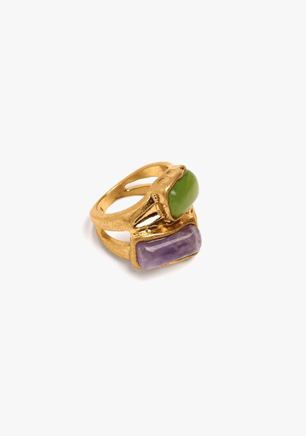 Anillo Ancho con Piedras Parfois 4
