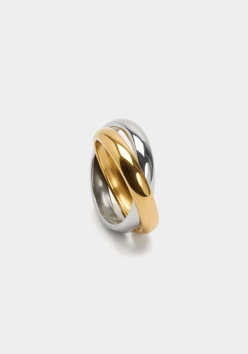 Anillo Cruzado Bicolor Parfois 4