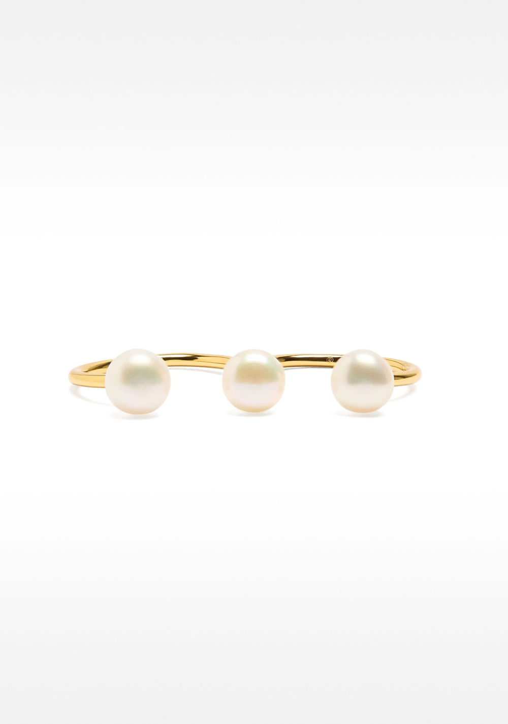 Anillo Doble con Perlas de Agua Dulce Parfois Imagen Principal