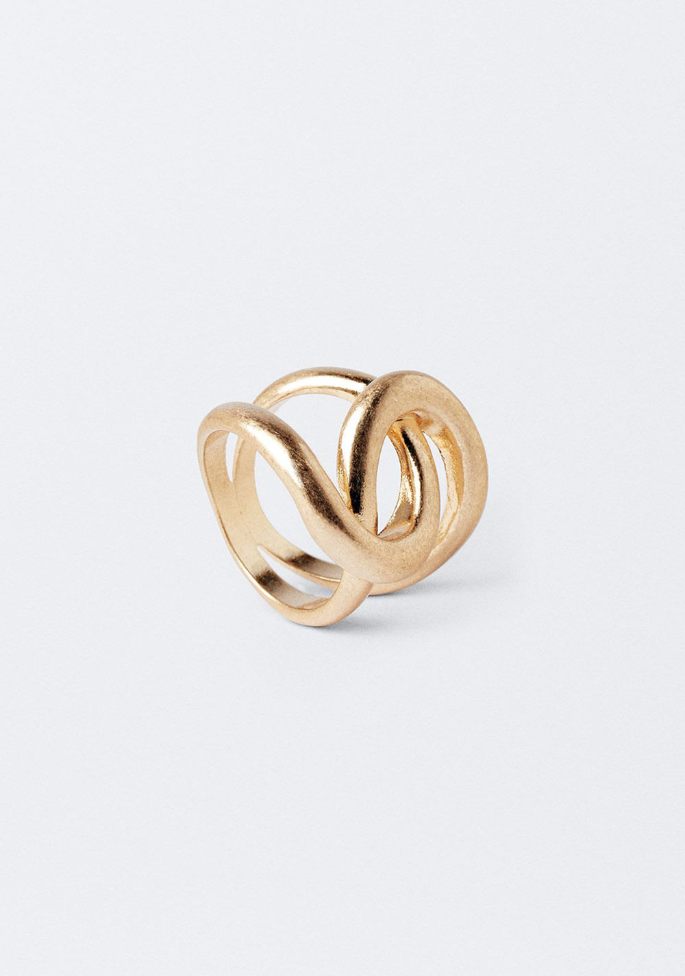 Anillo Dorado con Nudo Parfois 3