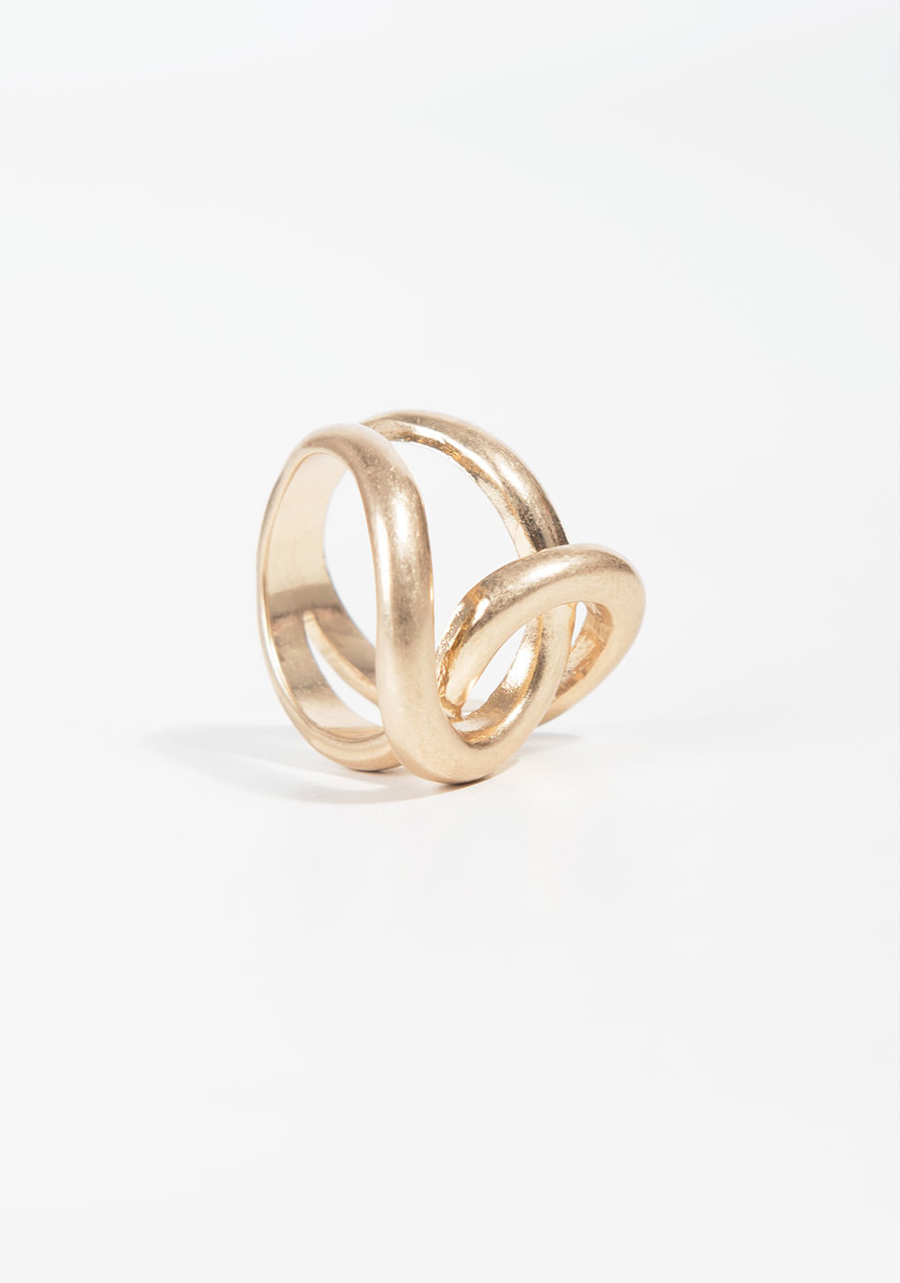 Anillo Dorado con Nudo Parfois