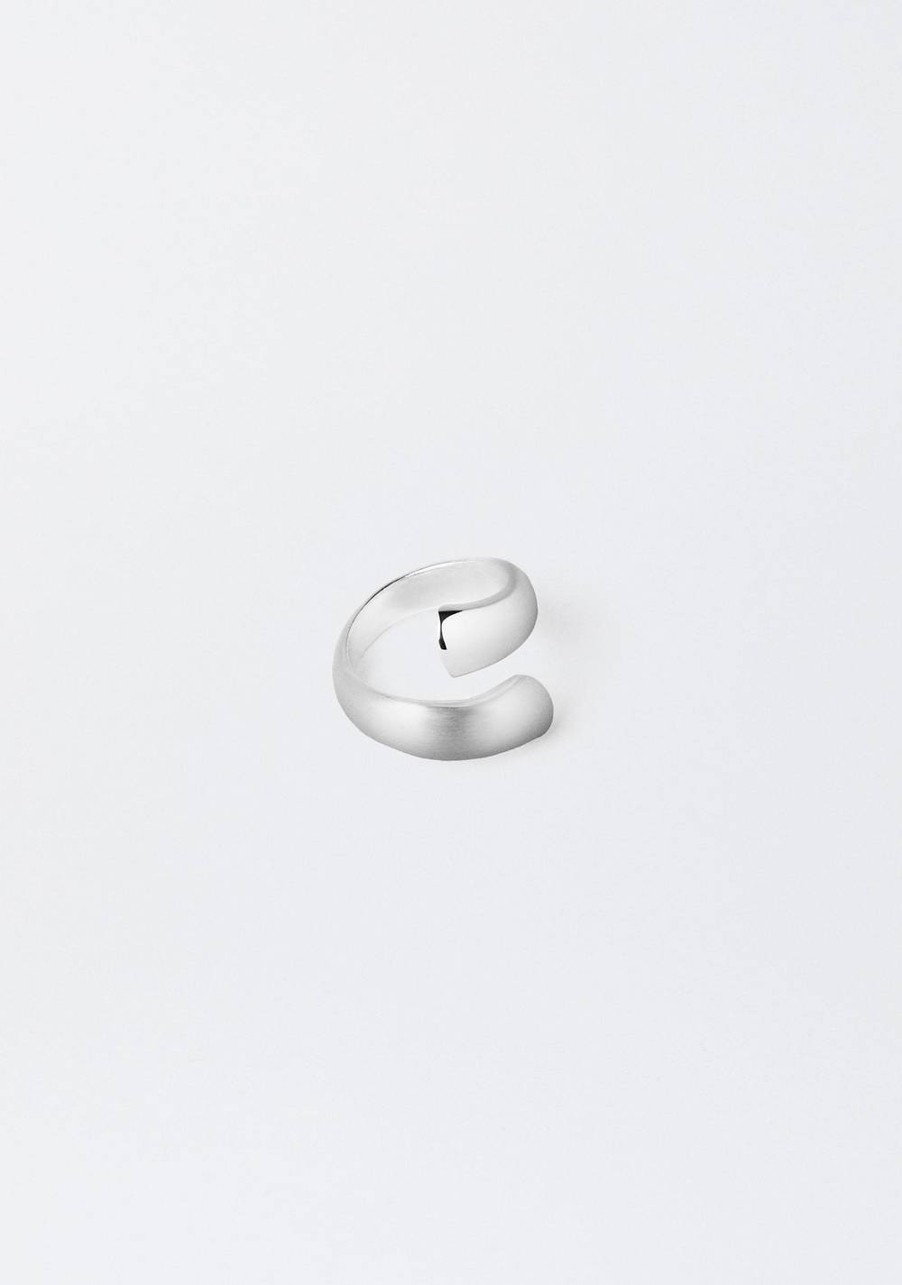 Anillo en Espiral Plateado Parfois 4
