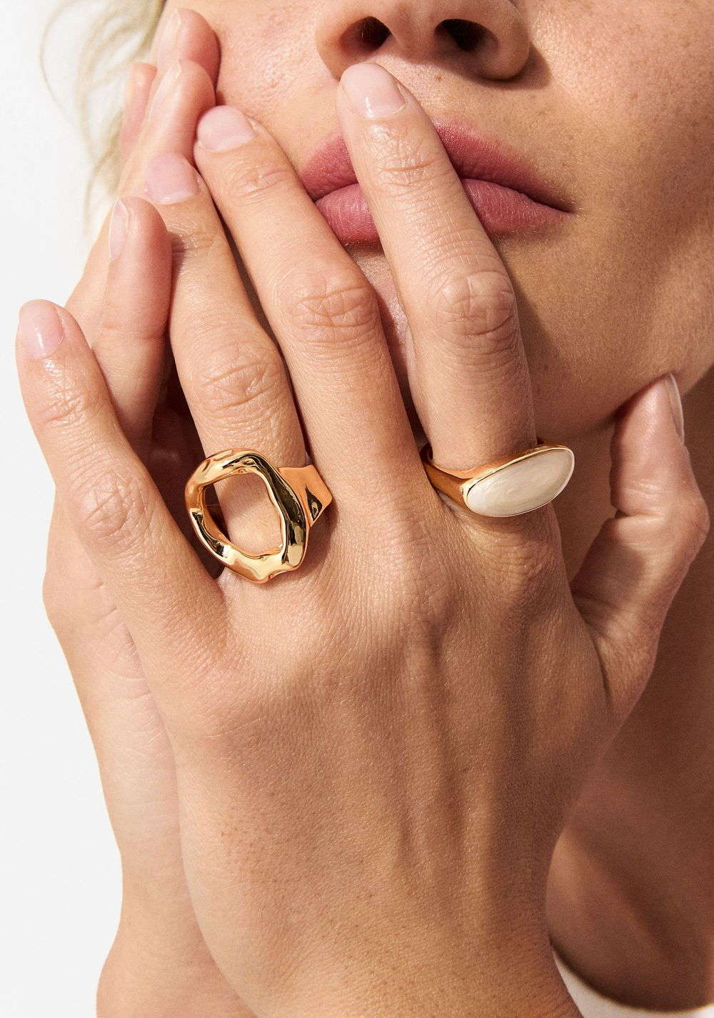 Anillo Perforado Irregular Parfois 2