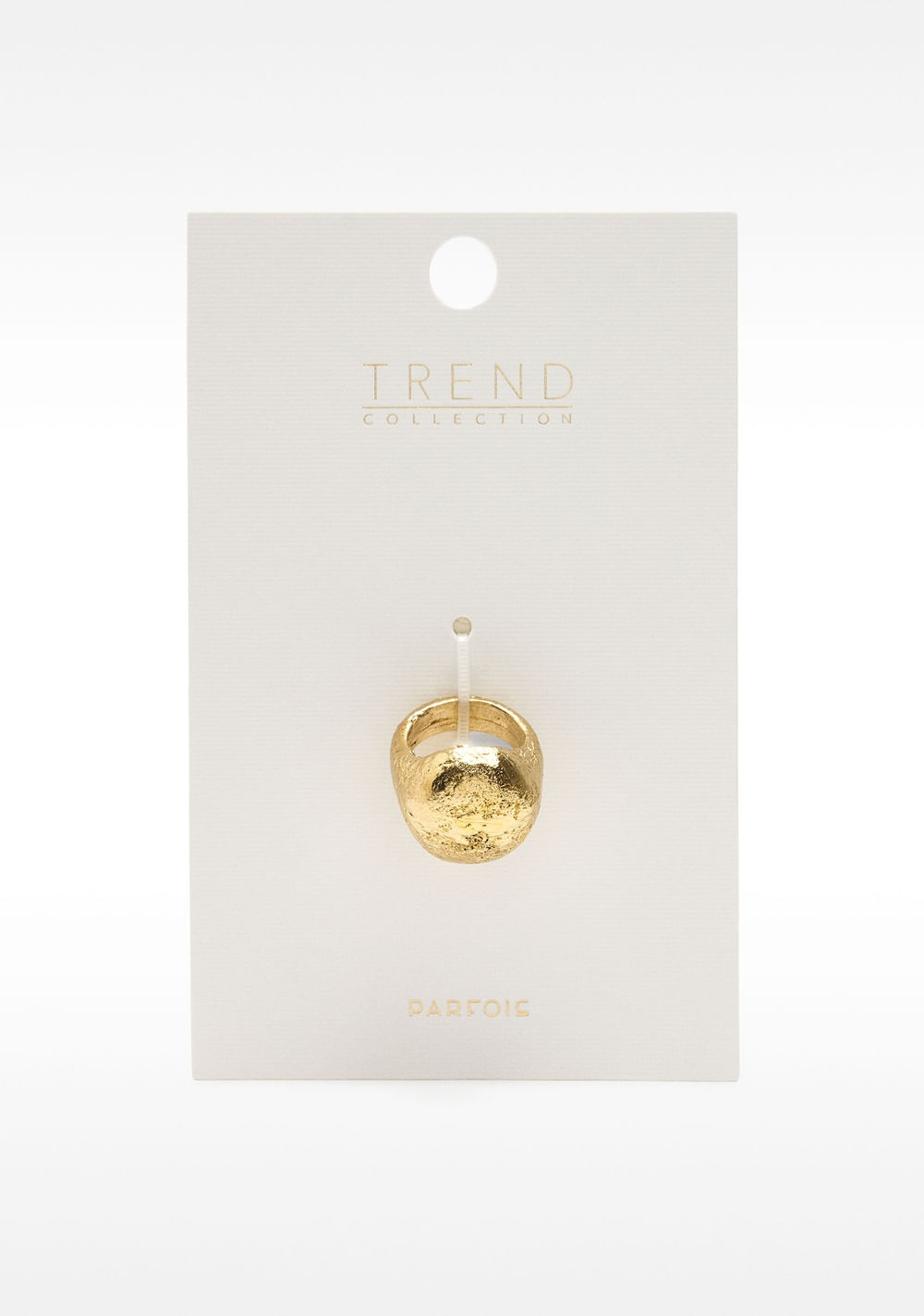 Anillo Redondo de Brass Parfois 5