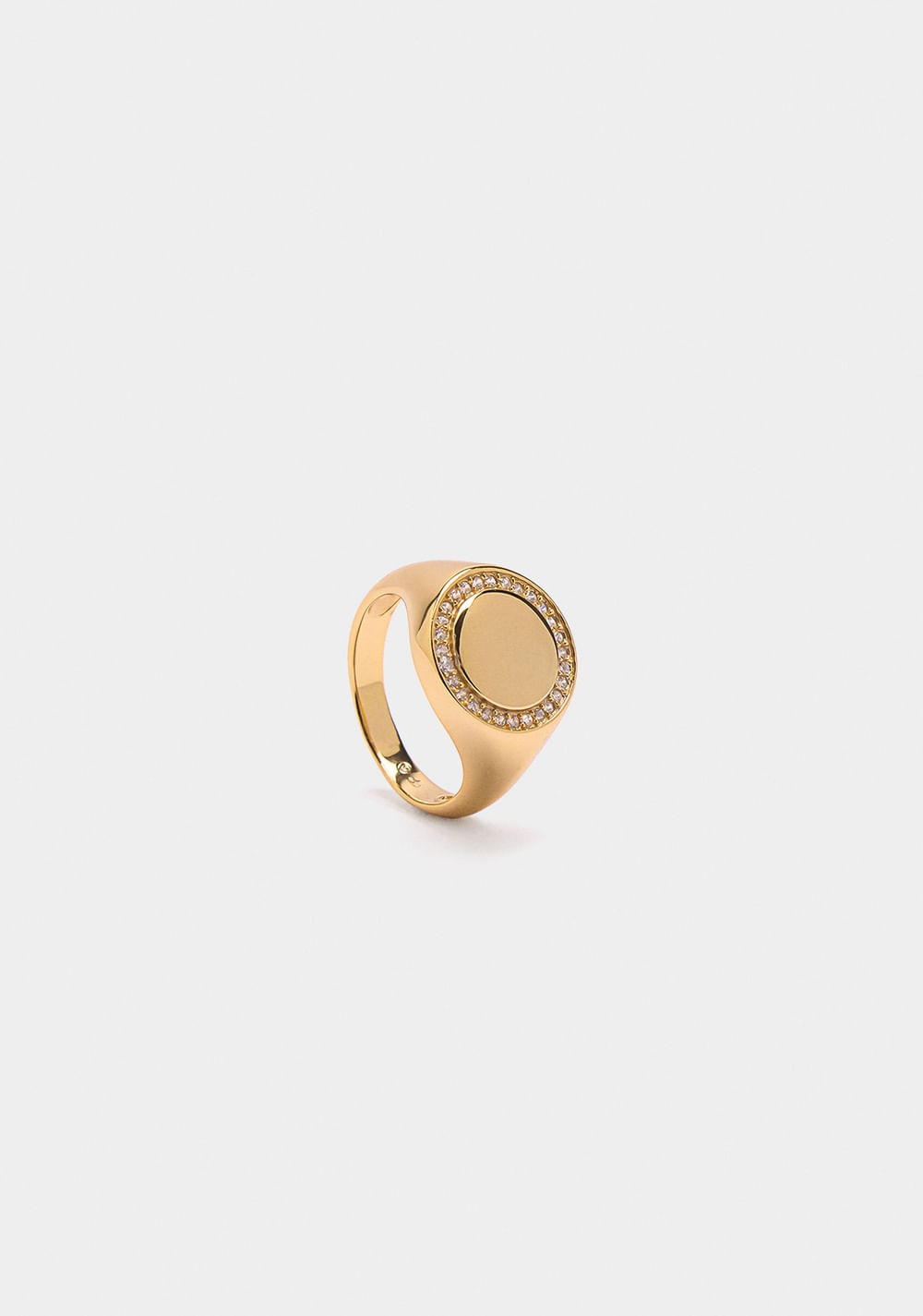 Anillo Sello con Circonitas Parfois 4