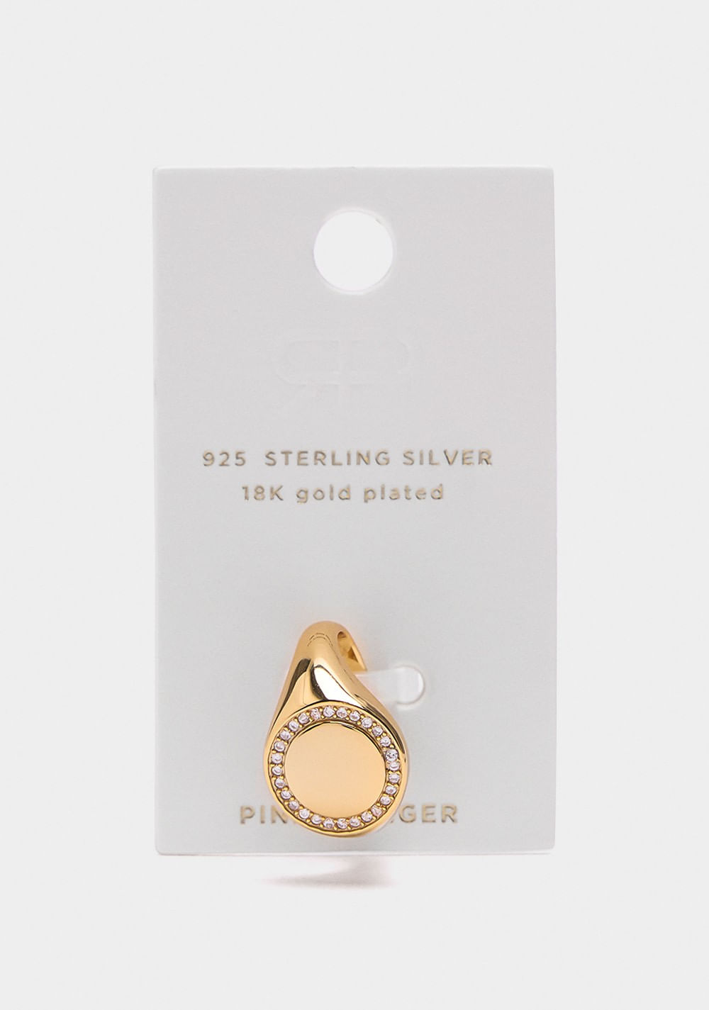 Anillo Sello con Circonitas Parfois 7
